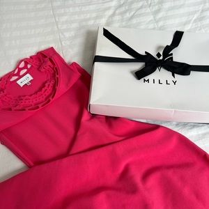 Milly Cutout Pink Dress